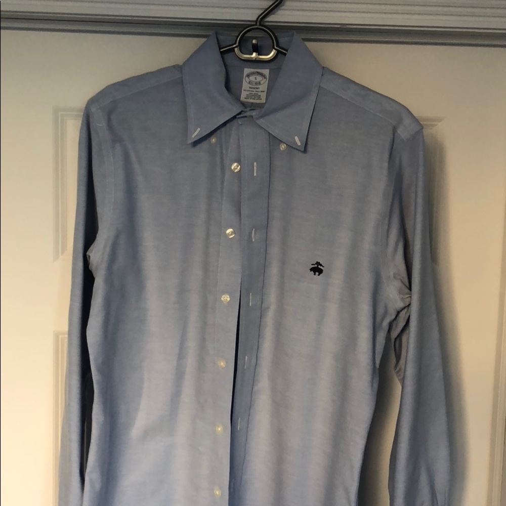 Men’s small light blue Brooks Brothers button down
